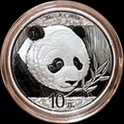 Китайская панда (серебро) 30 г
