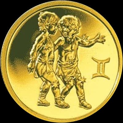 Знак зодиака «Близнецы» 50 рублей