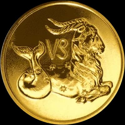 Знак зодиака «Козерог» 50 рублей