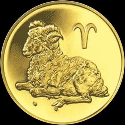 Знак зодиака «Овен» 50 рублей