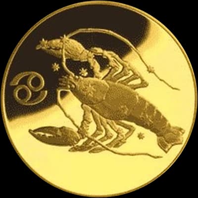 Знак зодиака «Рак» 50 рублей
