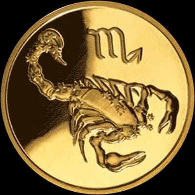 Знак зодиака «Скорпион» 50 рублей