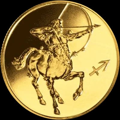 Знак зодиака «Стрелец» 50 рублей