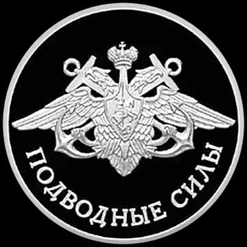 Монета «Подводные силы Военно-морского флота», 1 рубль, 2006 — реверс