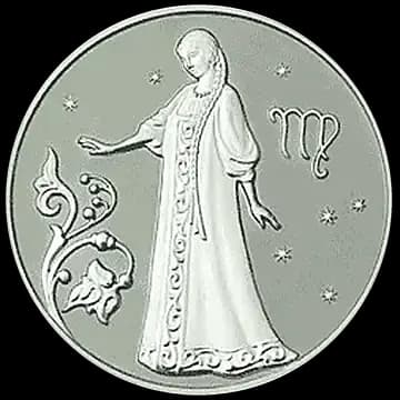 Монета «Дева», 2 рубля, 2005 — реверс