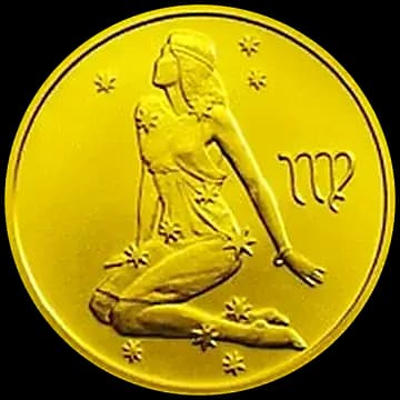 Монета «Дева», 25 рублей, 2002 — реверс
