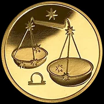 Монета «Весы», 50 рублей, 2003 — реверс